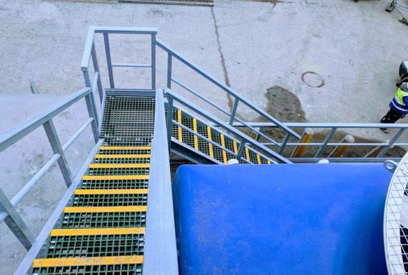 Chemical Resistant Access Stairs