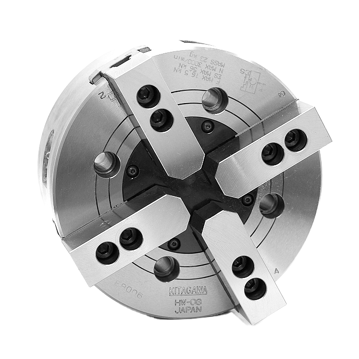 Kitagawa HW-12 4-Jaw Closed Centre Power Chuck