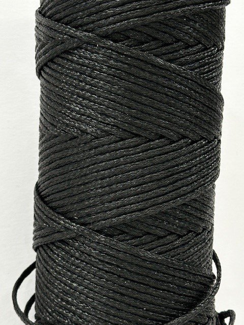 4mm Braided Polyethylene Twine - Black