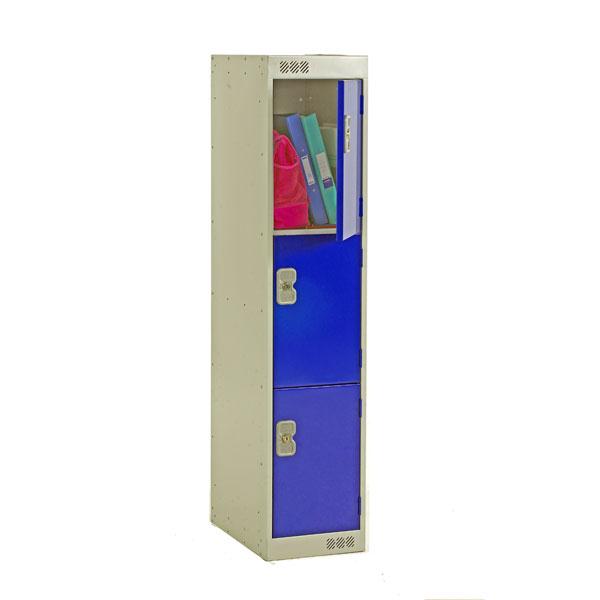 Low Locker 3 Door 1382mm For The Educational Sectors