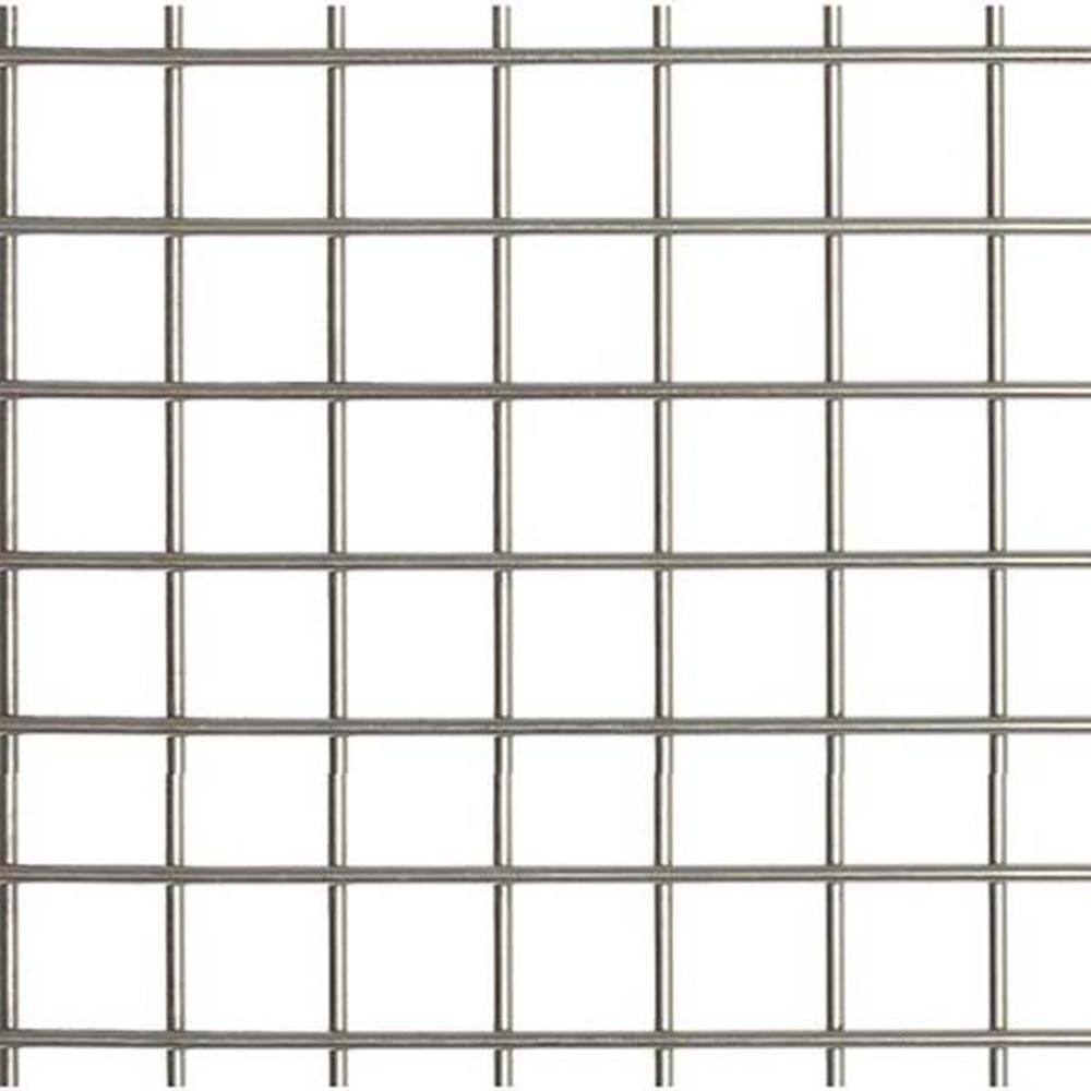 10'x 5' 1 x 1" x 10g Type 304 Stainless(3mm) Steel Welded Mesh"