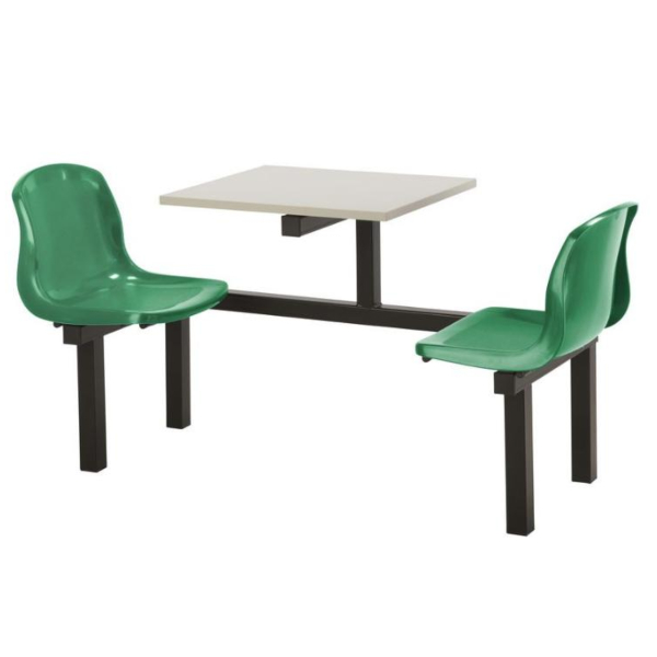 CU90 - 2-Seater Harvey Canteen Unit - Green, Grey