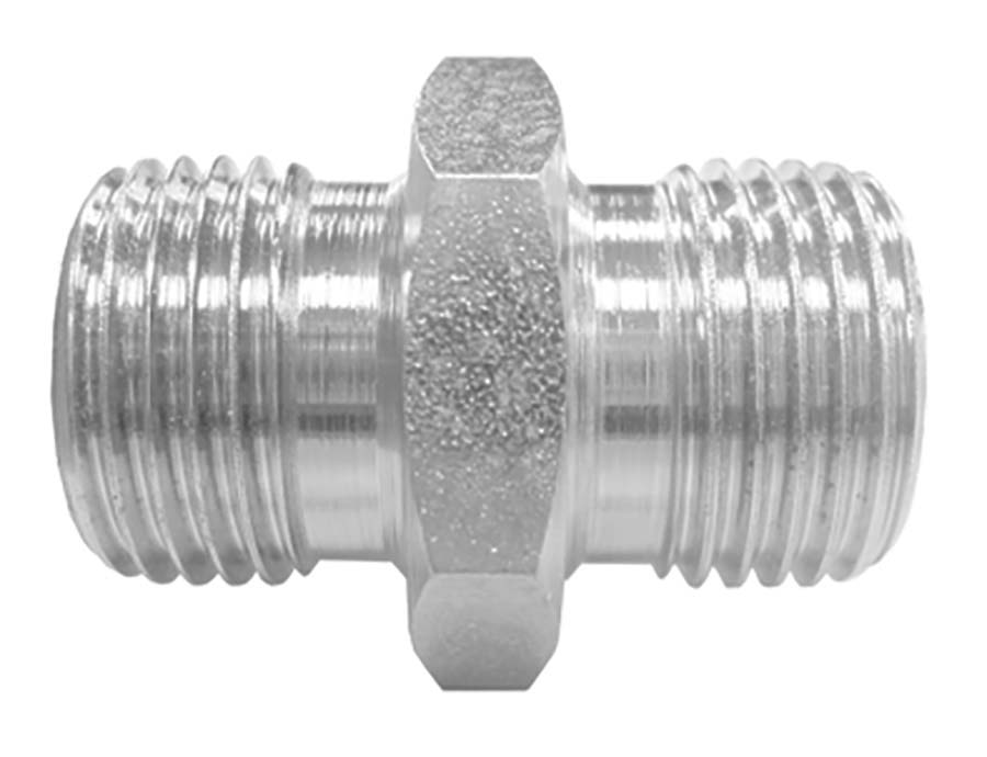 BURNETT & HILLMAN Straight Adaptor &#45; Metric &#47; BSPP Male 60&#176; Cone