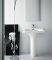 Tulip Designer Wash Basin with Pedestal (11B) 