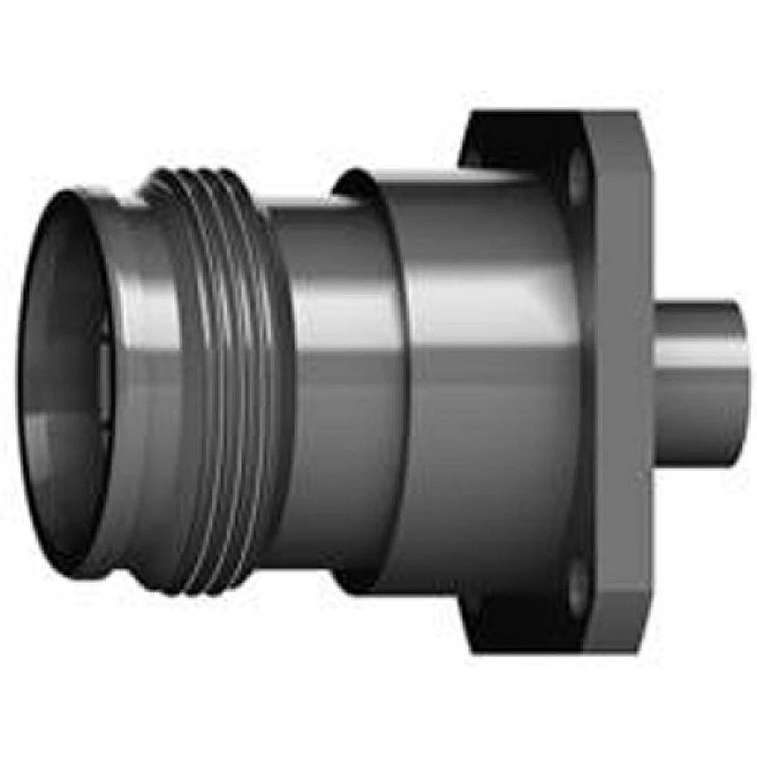 Telegartner J01441A0003 (100025261) 4.3-10 Panel Jack for UT141 Cable Screw Coupling