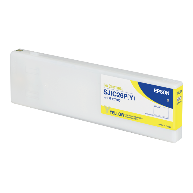 Epson ColorWorks C7500 Ink Cartridge Yellow
