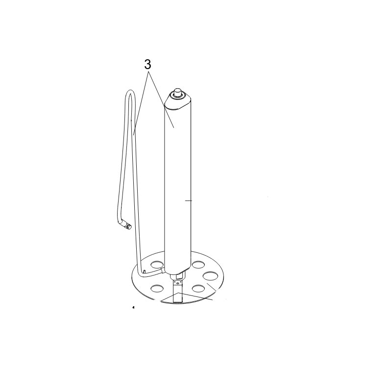 Faac 63000267 J200HA PLUGGER ROD GROUP WIT LIMIT SWITCH