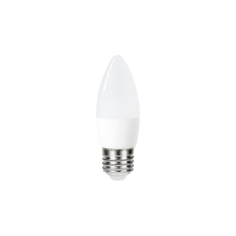 Integral Non-Dimmable 2700K E27 Candle Bulb 4.9W = 40W