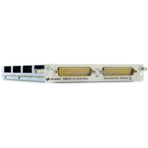 Keysight 34931A Armature Matrix, Dual 4x8, 300V, 2 Wire, 50-Pin Dsub, For 34980A Mainframe