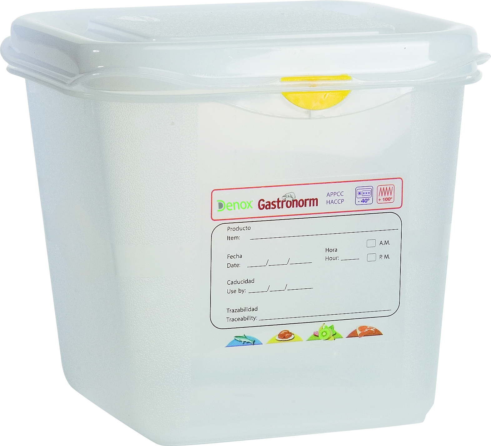 Airtight Gastronorm Food Grade Container 1/6 2.6 Litres