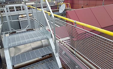 Evaporative Cooling Tower Access Platforms