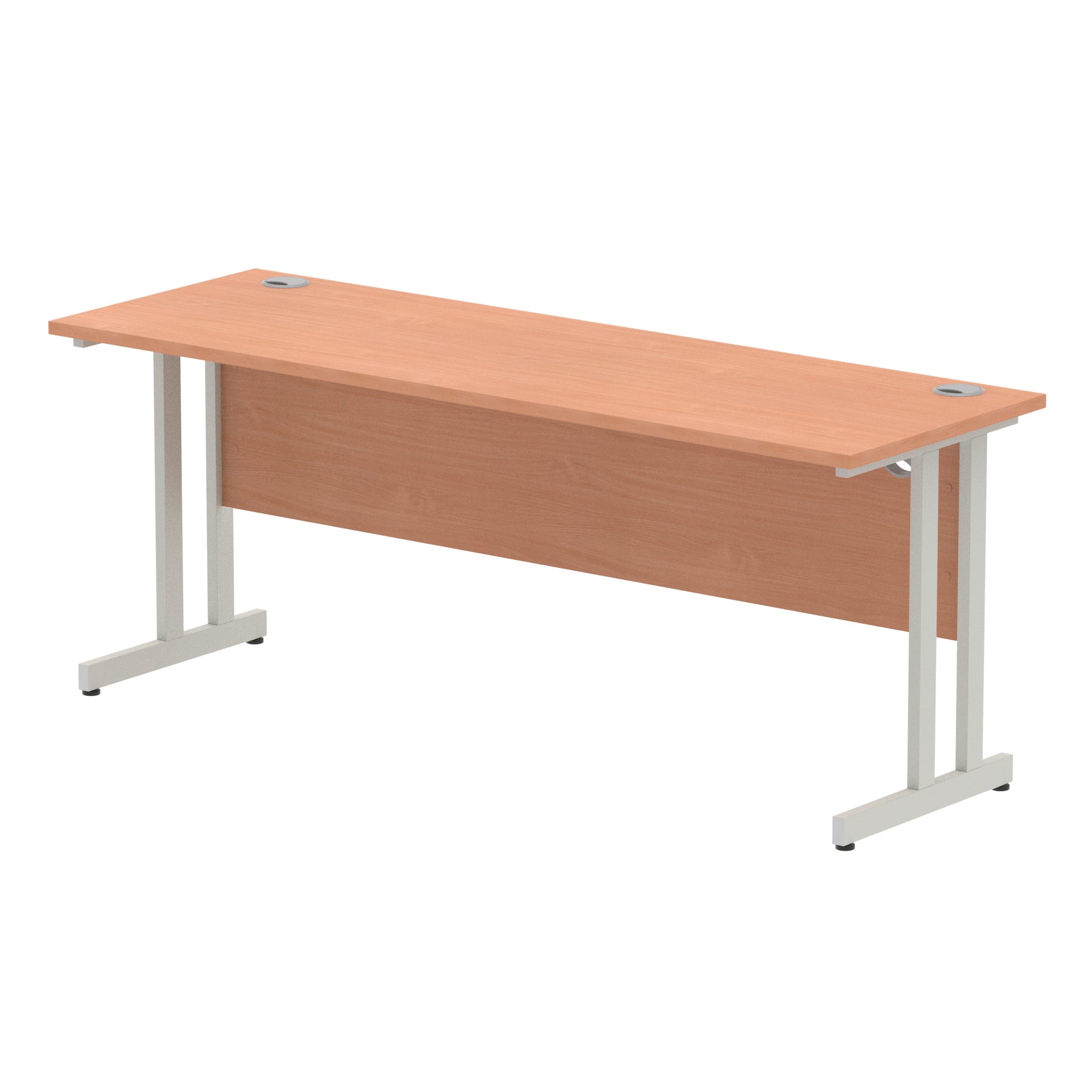 Suppliers Of Impulse Slimline Desk Cantilever Leg - 1800mm - Multiple Colour Options UK