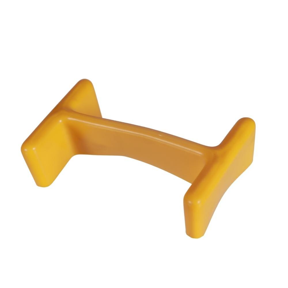 Rubber I Beam Protective Cap To Suit a127 x 76mm Beam - Yellow