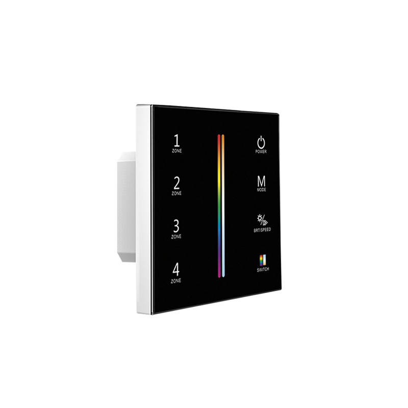 Aurora RGB+Tuneable White Battery Wall Controller Black