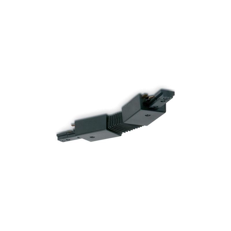 JCC Mainline Mains IP20 Flexible Track Connector Black