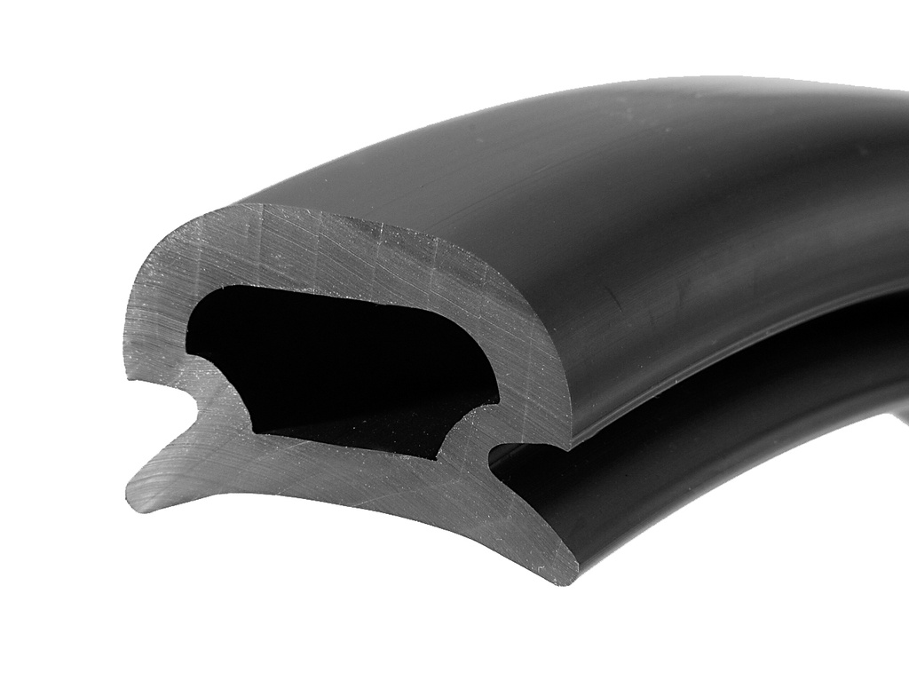 Black PVC Replacement Fender Insert - 37.8mm x 26mm 