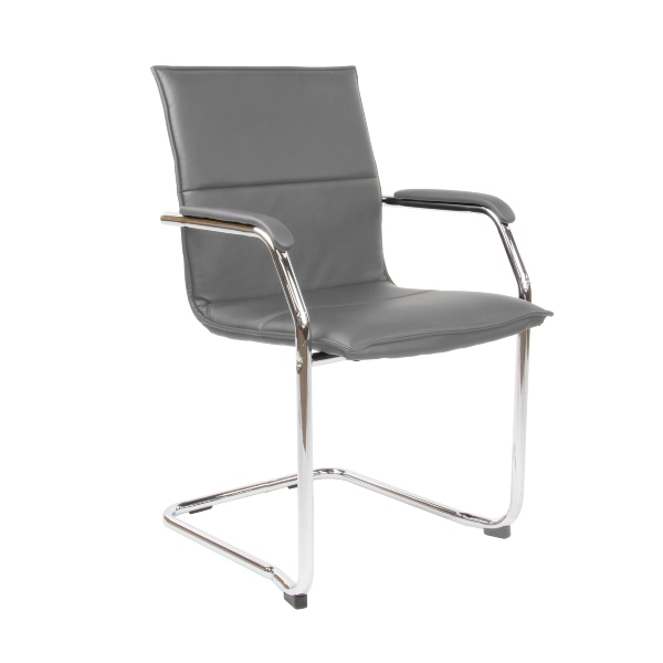 Essen Cantilever Visitor Chair - Grey