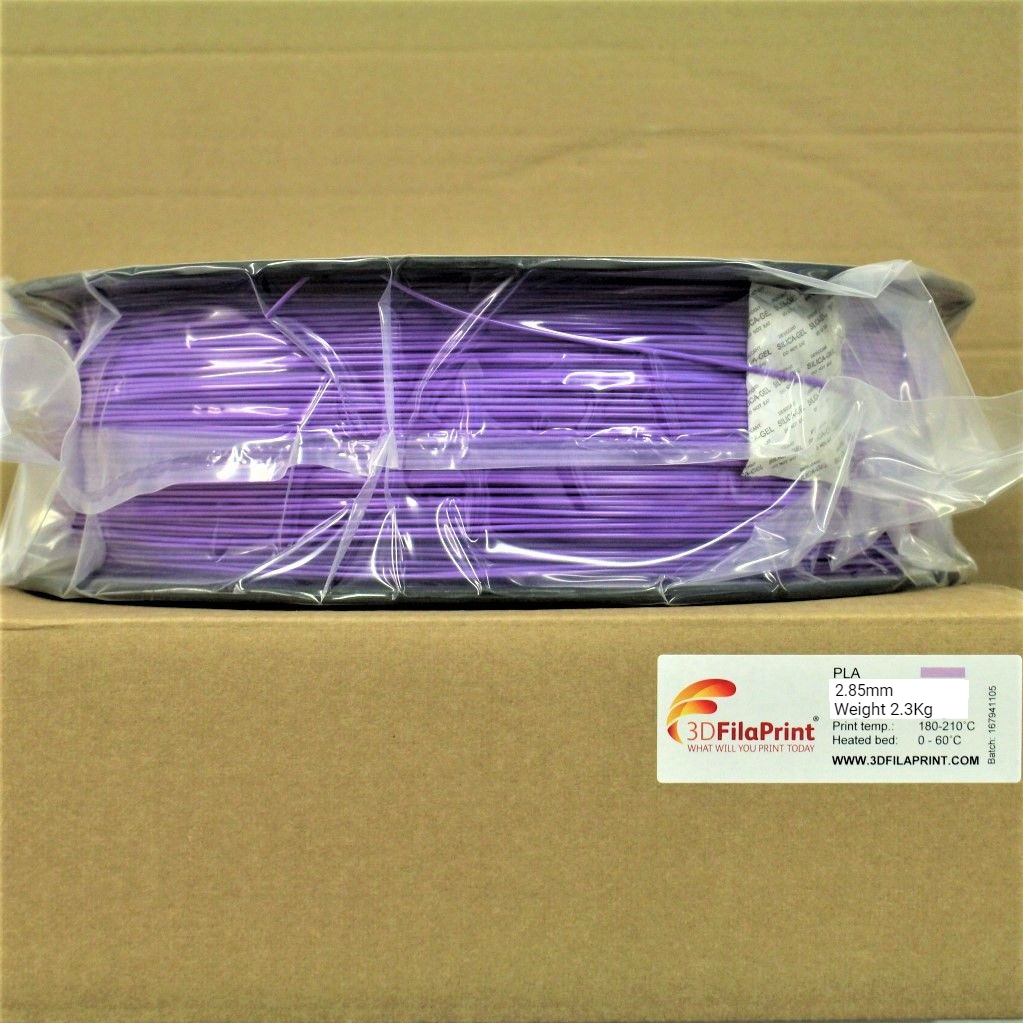 2.3Kg 3D FilaPrint Purple Premium PLA 2.85mm 3D Printer Filament