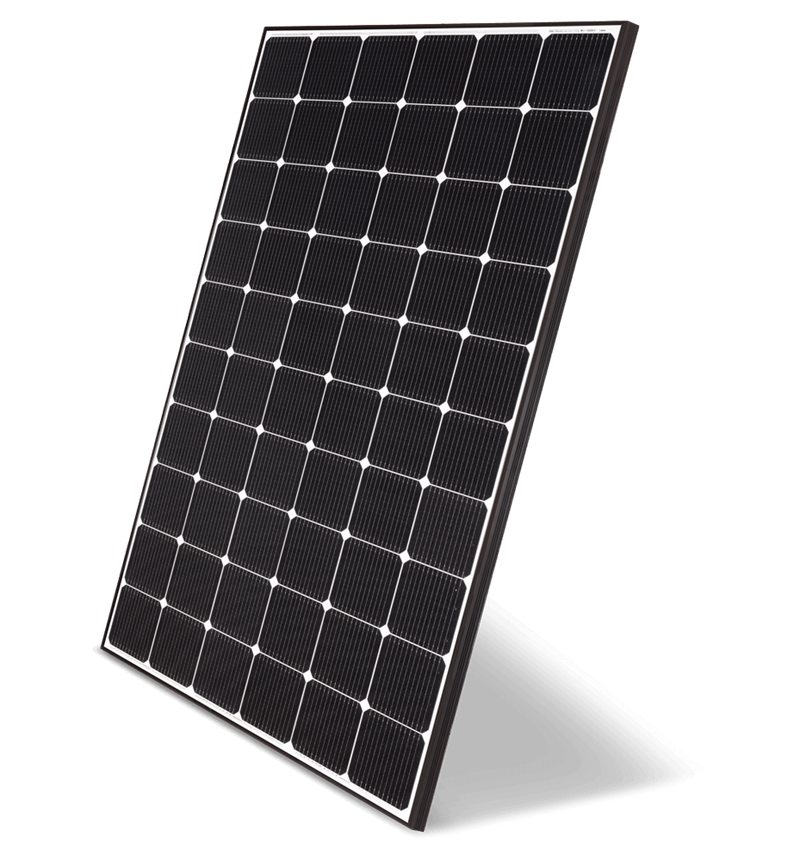 LG Solar 355Wp Cello NeON2 mono, black frame, white backsheet
