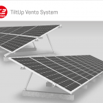 5 panel portrait solar garden kit, to suit panel length 1386 - 2293 mm, width 950 - 1135 mm (fixing kit only)