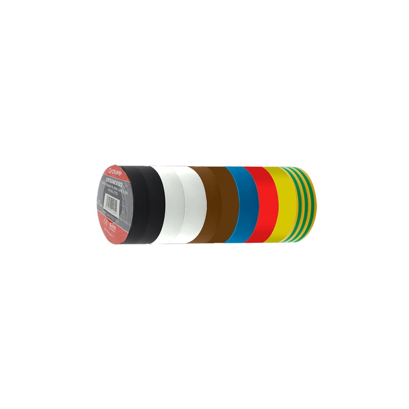 Unicrimp 1920MX02 19mm x 20M PVC Insulation Tape (Pack of 10)