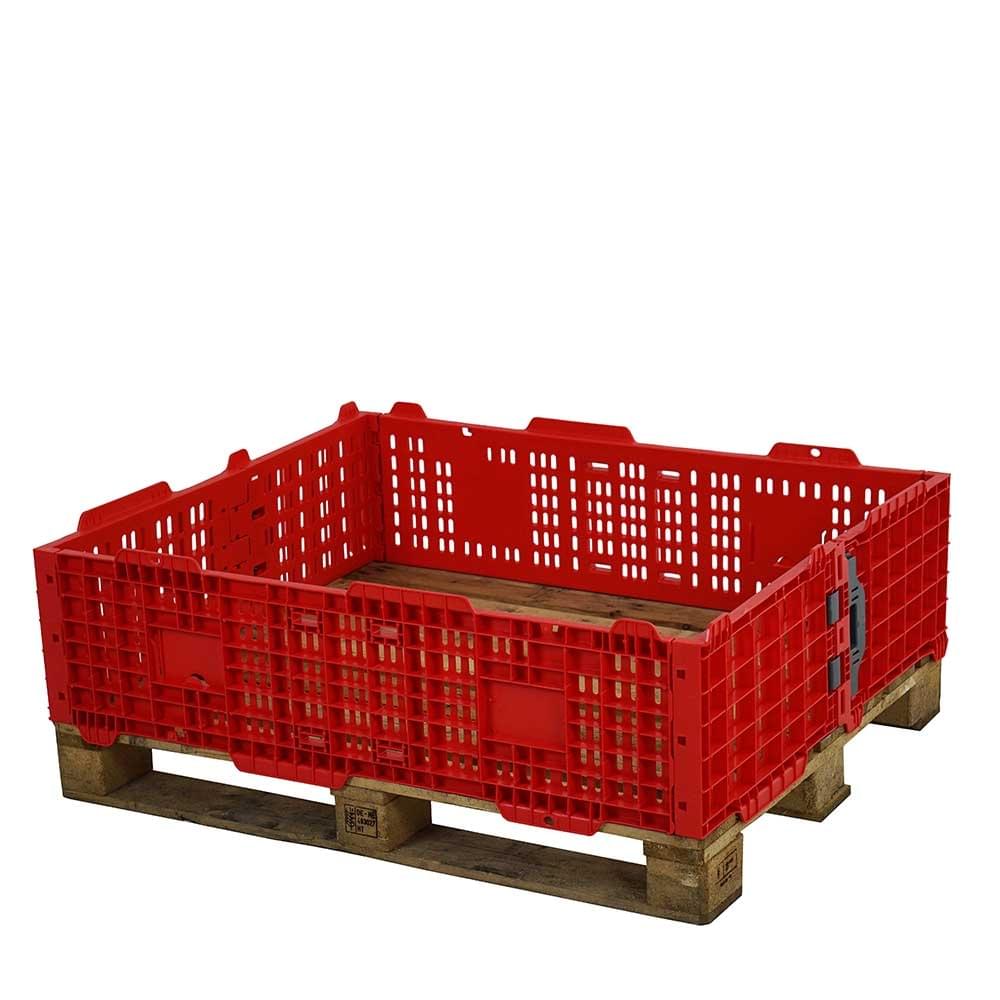 Plastic Pallet Collars - Red