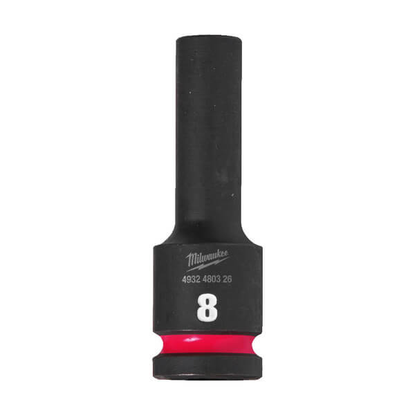 Shockwave 1/2'' Dr. Impact Socket Deep 8mm