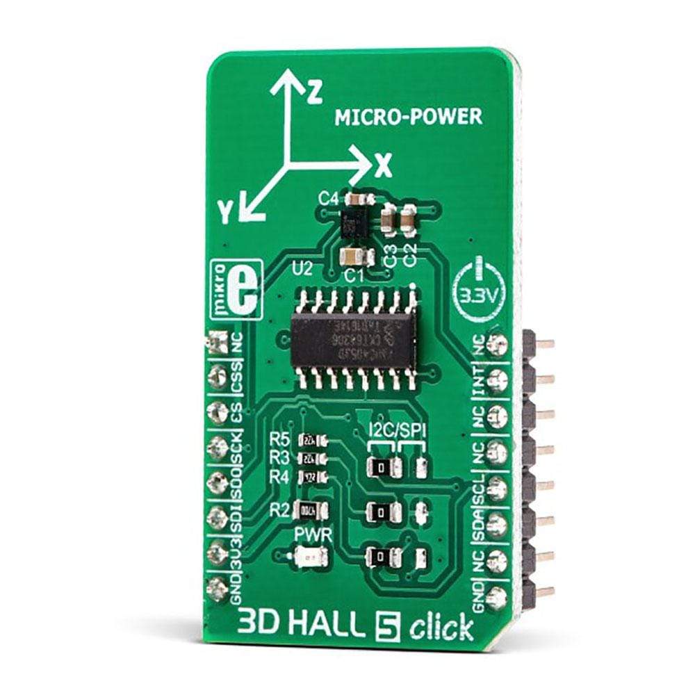 3D Hall 5 Click Board