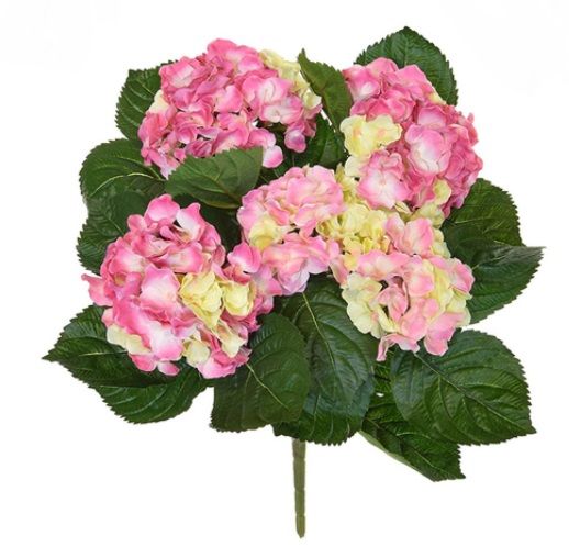 Artificial Silk Hydrangea Bush FR