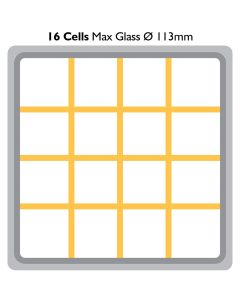 Dimple Pint Glass Dishwasher Rack