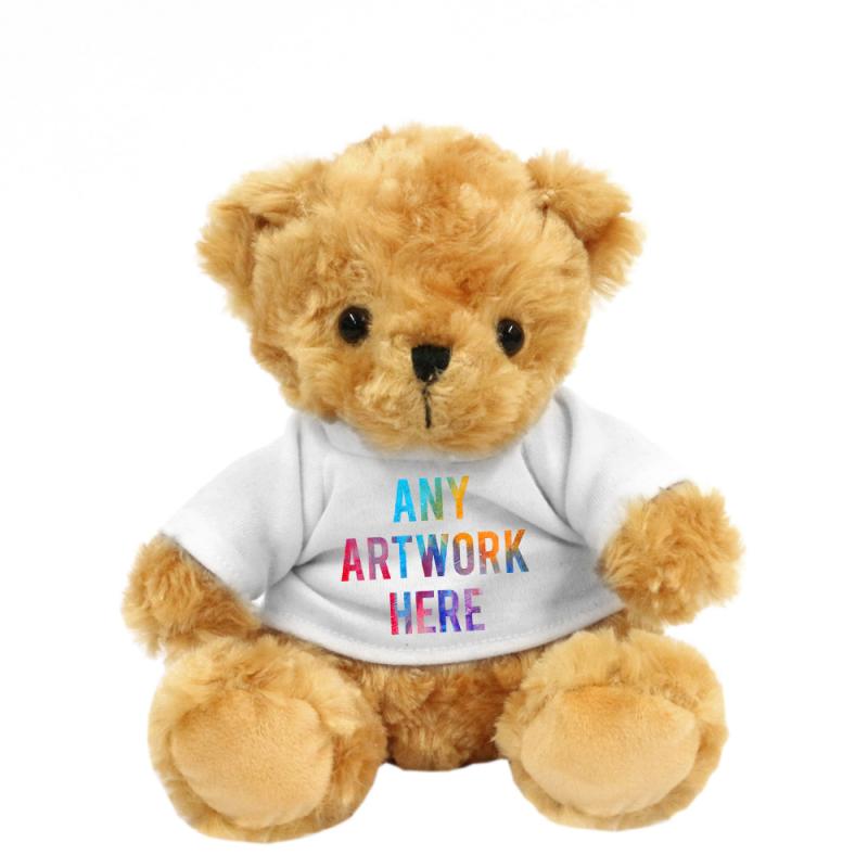 Printed Promotional 16cm Victoria Teddy Bear