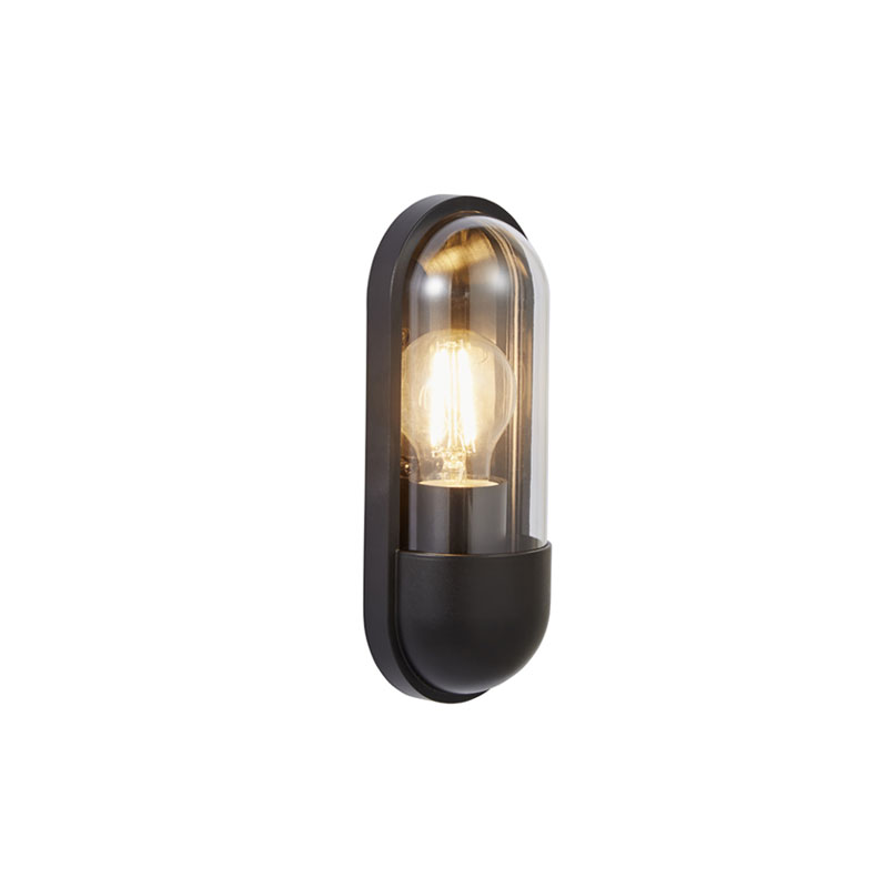 Forum Pilule Wall Light E27 Black