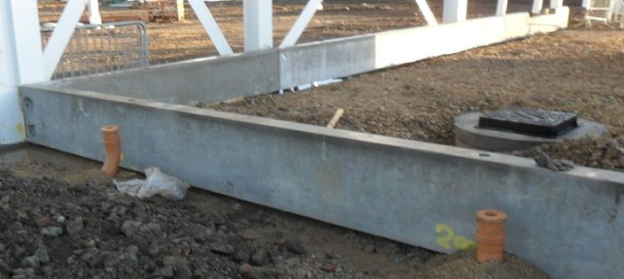 Fast Installation Precast Ground Beams