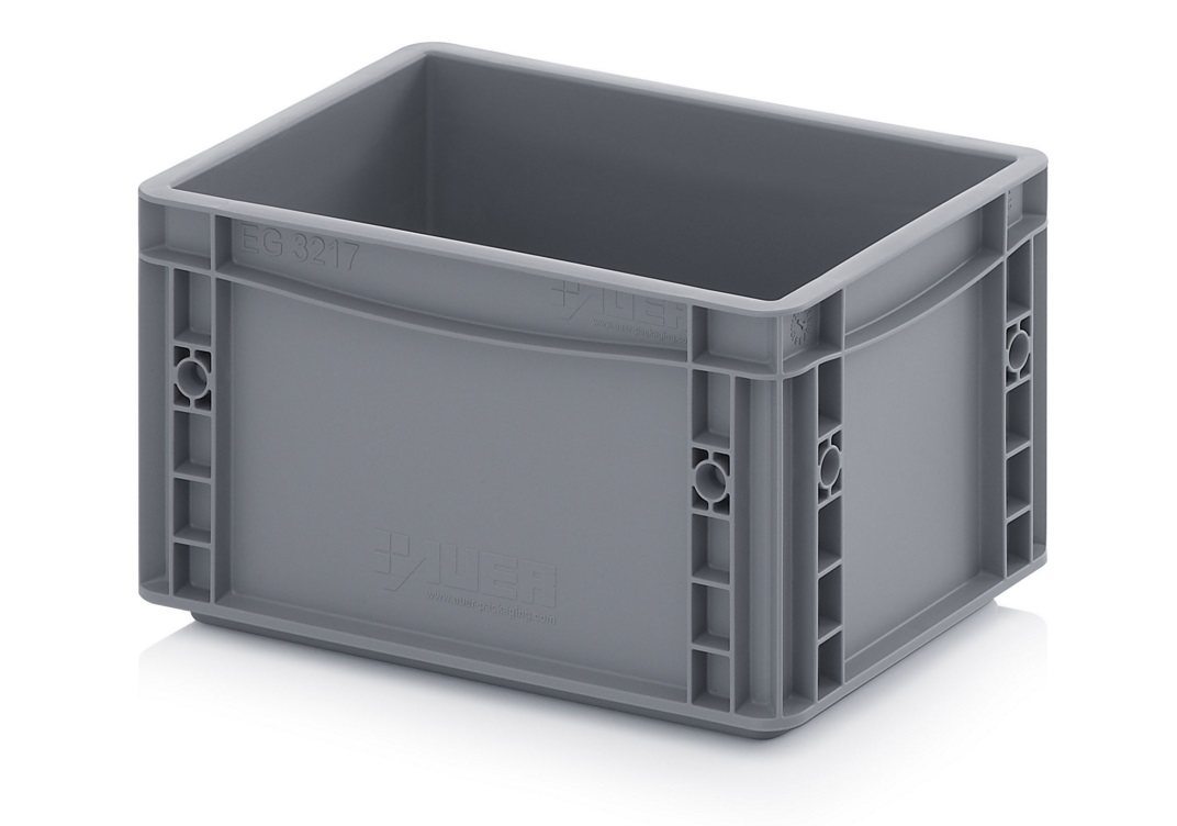 7.6 Litre Small Euro Plastic Stacking Container