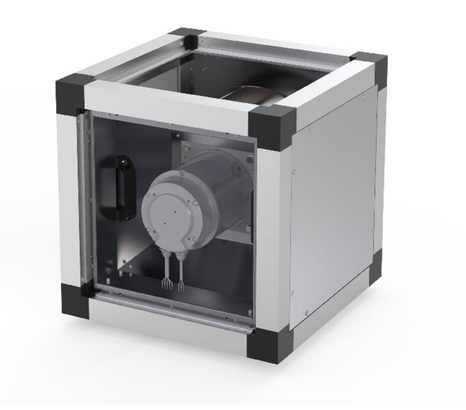 MUB/T 630D4 ECO 14,600m³/h Centrifugal box fan, 120°C.  continuous, insulated