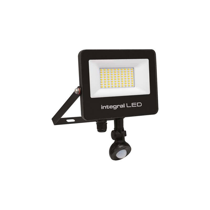 Integral Super Slim 2 Cool White PIR Floodlight 50W IP67