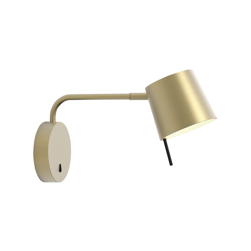 Astro Miura Swing Arm Matt Gold Wall Light