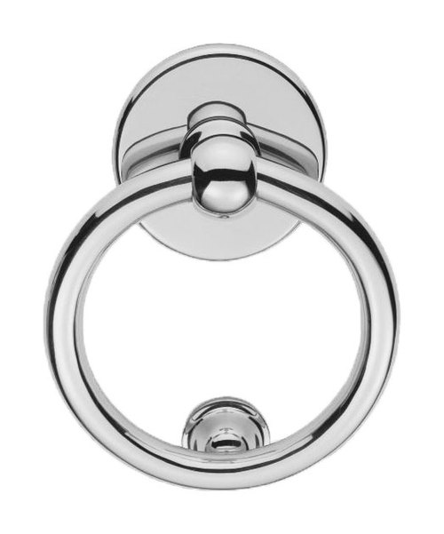 M37CP Victorian Ring Door Knocker CP