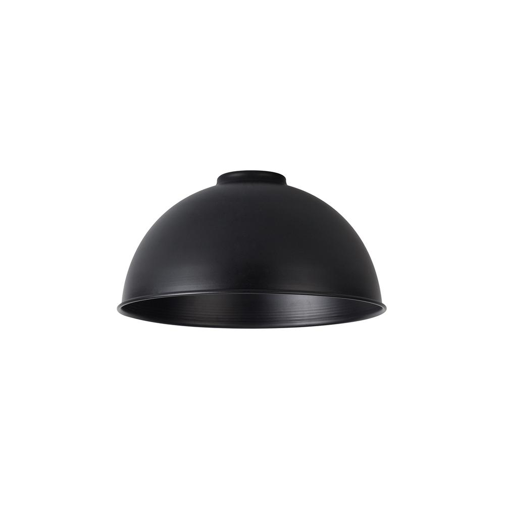 Luxuria Glorelle Dome 25cm Lampshade Black