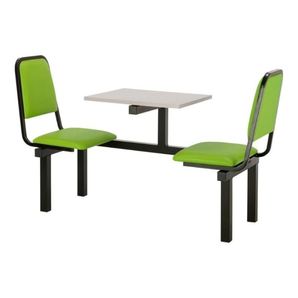 CU92 - 2-Seater Chester Canteen Unit - Green, Grey