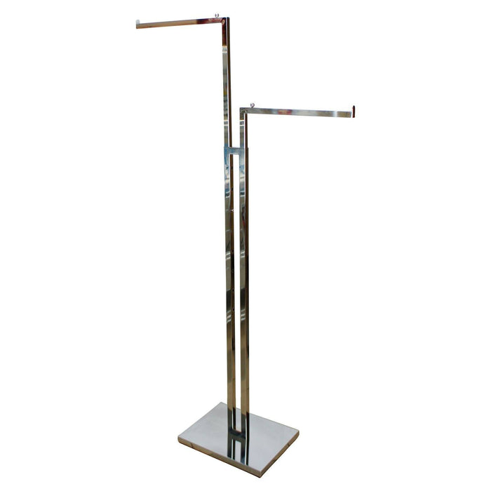 Black And Chrome Garment Rack Deals