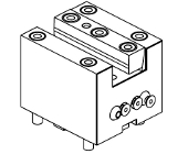 Double radial static tool - H&#61;90mm