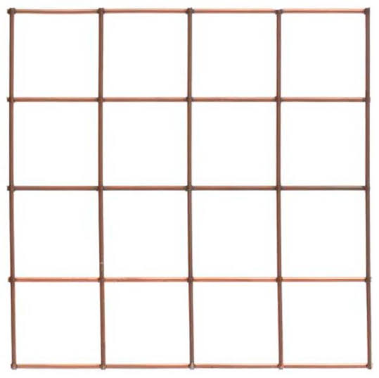 1830 x 1220mm 2"x 2"x 10g (6' x 4') Welded Mesh Self Colou