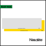 Ready Made Short 18 1/2 Inch Number Plates - Nikkalite for Vehicle Designers