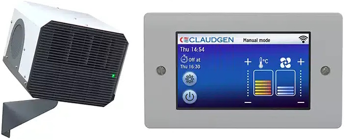 Control Consort Claudgen’s Commercial Fan Heaters Remotely Via The Consort Connect App
