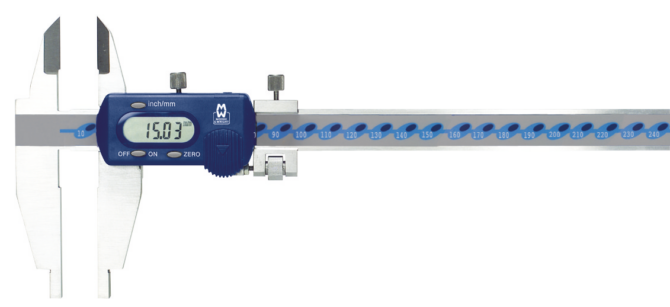 Suppliers Of Moore and Wright Heavy Duty Digital Workshop Calipers 160-D Series For Defence