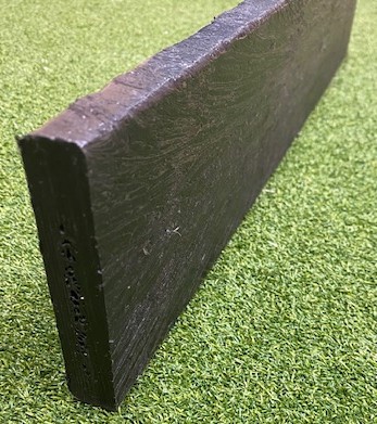 Re-Cycled Black Plastic Solid Joists 100 mm x 25 mm x 3.40 metres lengths