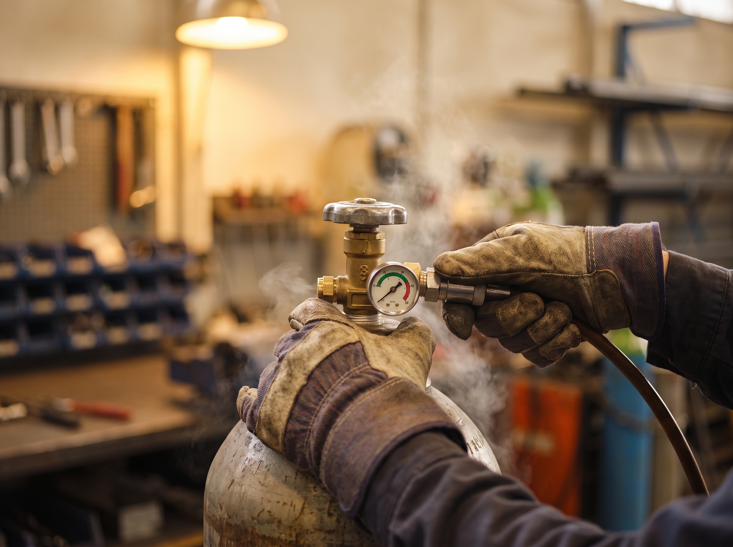 Nitrogen Gas Cylinder Filling For Industrial Applications