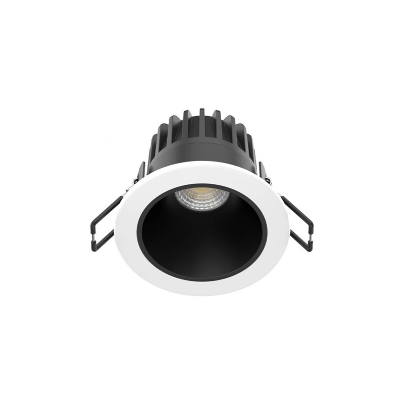 Collingwood H2 Deco CSP Multi Wattage CCT LED Downlight White Bezel / Insert Black