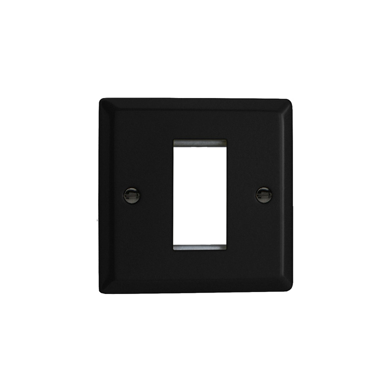 Varilight Urban 1G Plate Matt Black (Standard Plate)